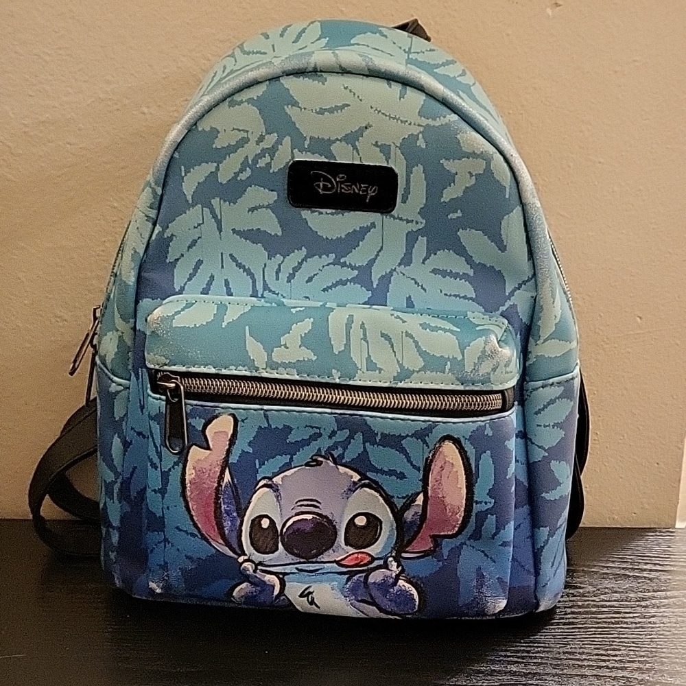 Disney Blue Stitch Themed Bag Collection